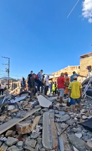 Entrega de apoyo durante la emergencia