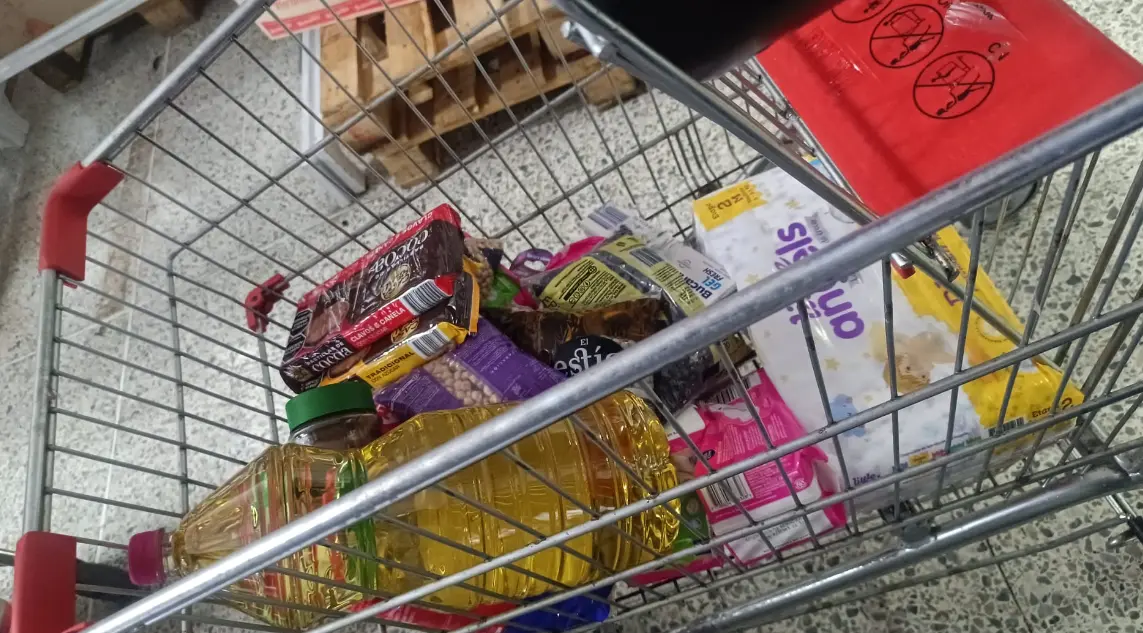 Entrega de apoyo durante la emergencia