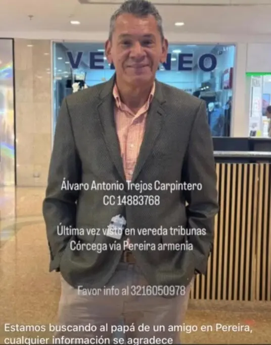 Persona desaparecida