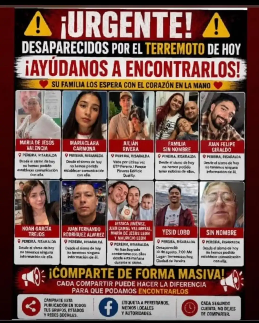 Persona desaparecida