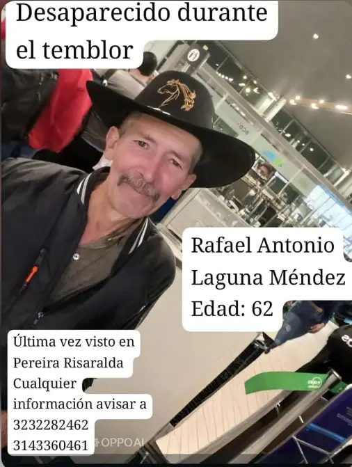 Persona desaparecida