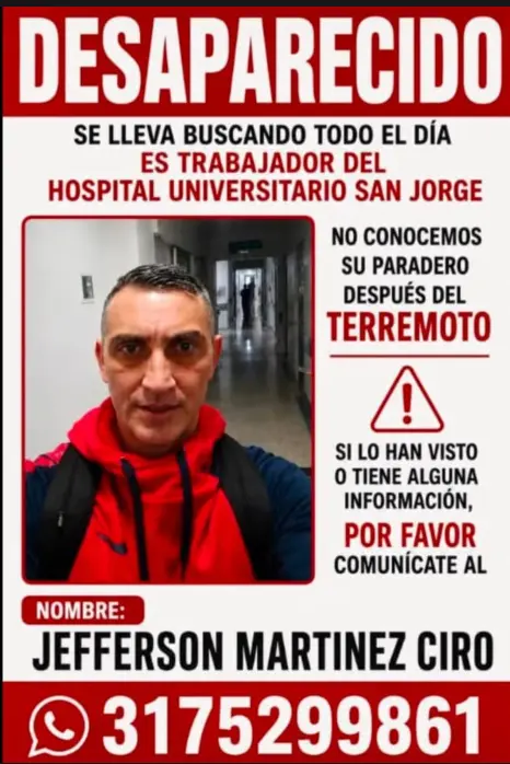 Persona desaparecida