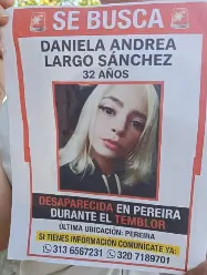 Persona desaparecida