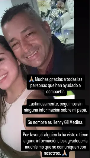 Persona desaparecida