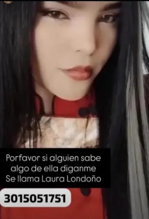 Persona desaparecida