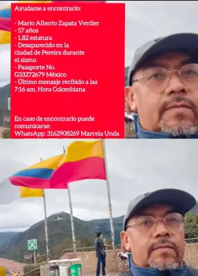 Persona desaparecida