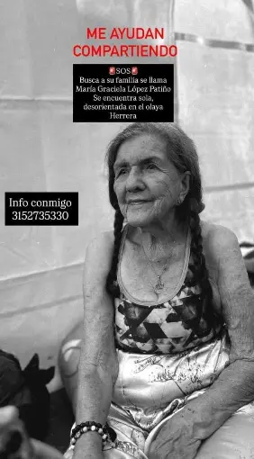 Persona desaparecida
