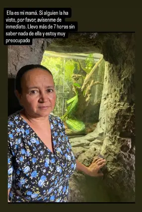 Persona desaparecida