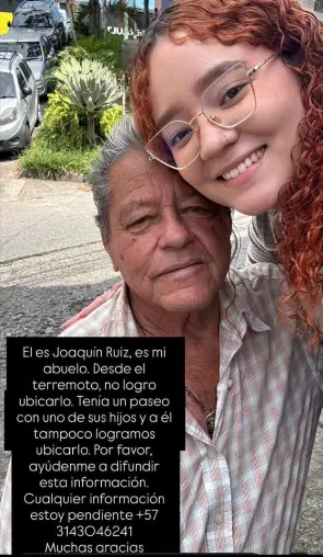 Persona desaparecida