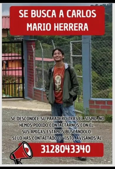 Persona desaparecida