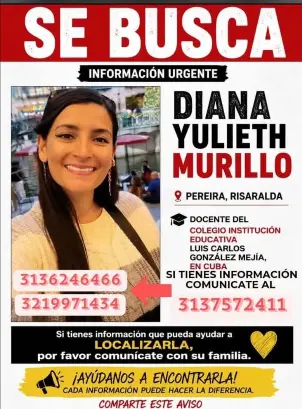 Persona desaparecida