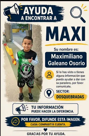 Persona desaparecida