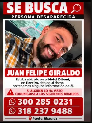 Persona desaparecida