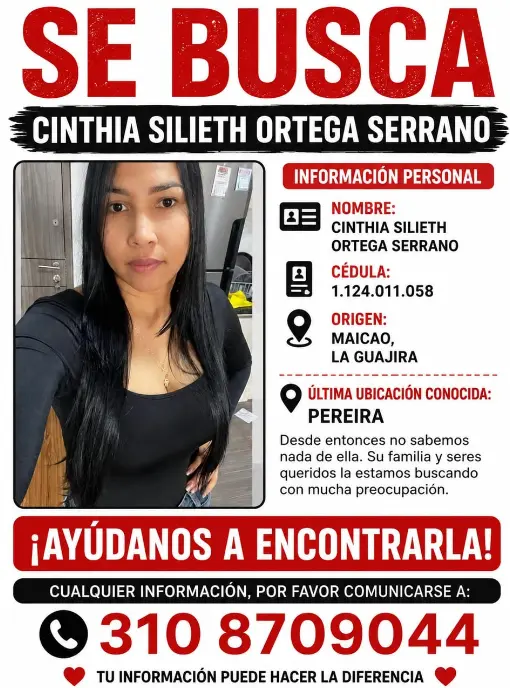 Persona desaparecida