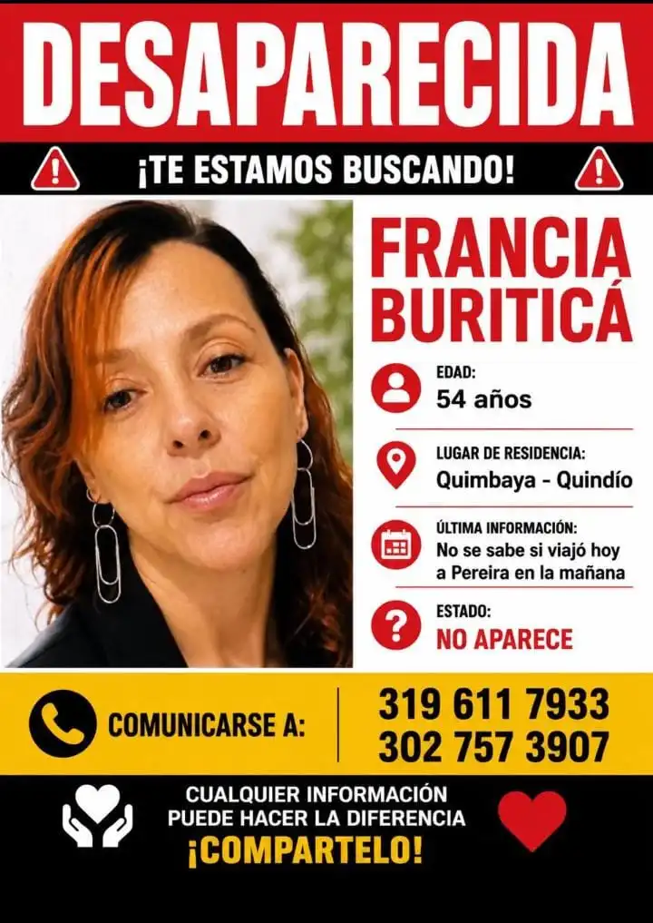 Persona desaparecida
