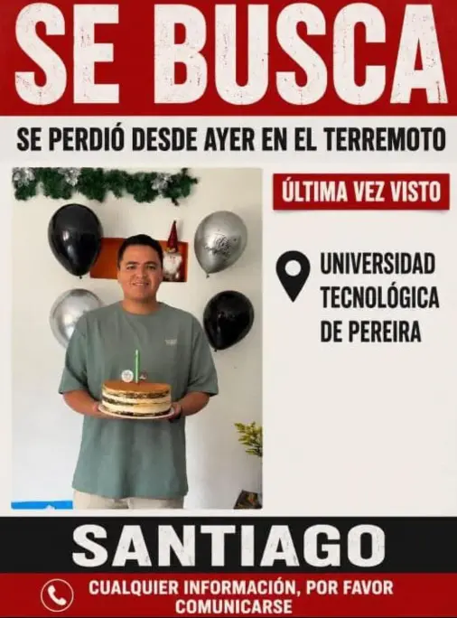 Persona desaparecida
