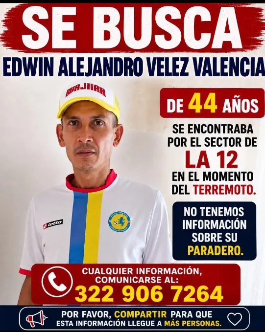 Persona desaparecida