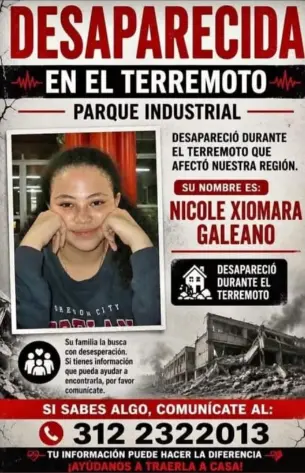 Persona desaparecida