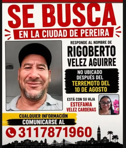 Persona desaparecida