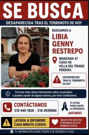 Persona desaparecida