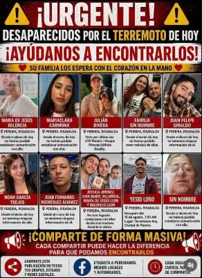 Persona desaparecida