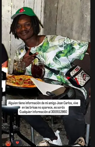 Persona desaparecida