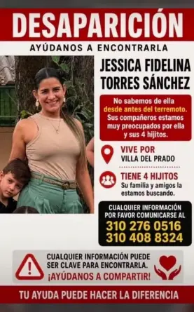 Persona desaparecida