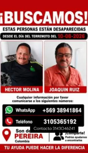 Persona desaparecida