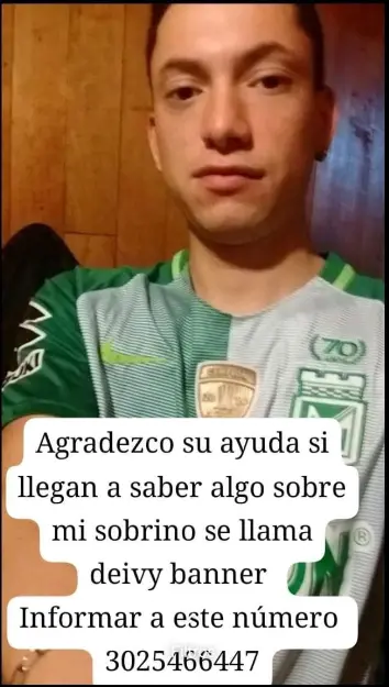 Persona desaparecida