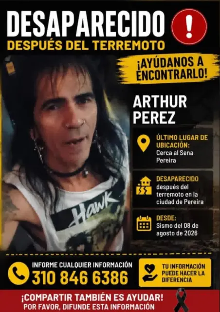 Persona desaparecida