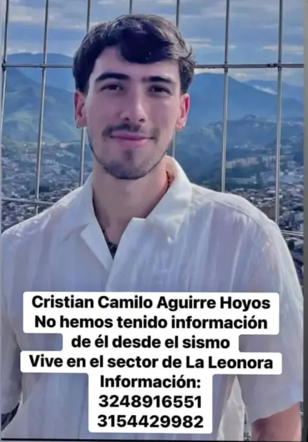 Persona desaparecida