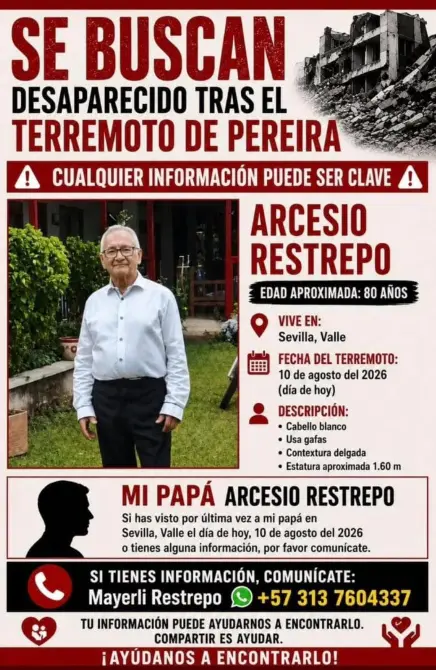 Persona desaparecida