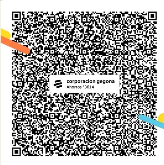 Código QR para realizar una donación