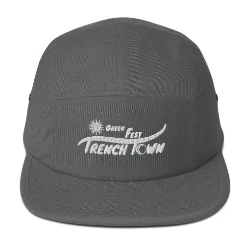 Gorra gris bordado blanco